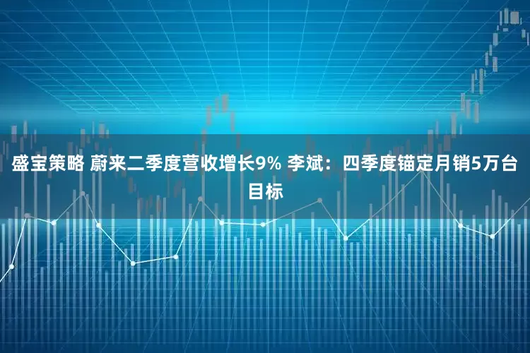 盛宝策略 蔚来二季度营收增长9% 李斌：四季度锚定月销5万台目标